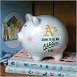 Oakland Athletics Memory Company Born to Be Piggy Bank MLB Baseball Fan Shop Sports Team Merchandise