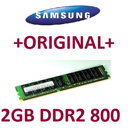 Samsung original 2 GB 240 pin DDR2-800 (PC2-6400) 128Mx8x16 double side (M378T5663QZ3-CF7)