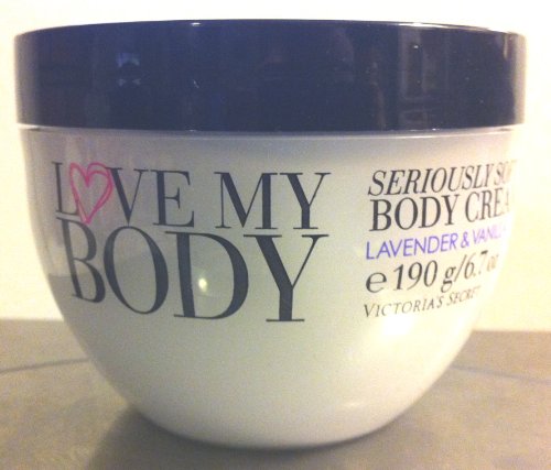 Love My Body Seriously Soft Body Cream Lavender & Vanilla 6.7 Oz for Victoria Secret