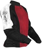 SPEED & STRENGTH WOMEN'S TRUE ROMANCE MESH JACKET (MEDIUM) (RED)