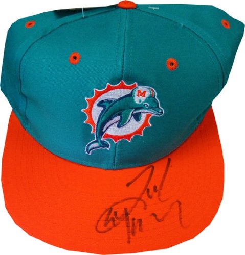 Zach Thomas Autographed/Hand Signed Miami Dolphins Hat