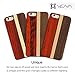 VENA [NEU Fuse] Ultra Slim Genuine Wood Backplate Hybrid Case for Apple iPhone 6s Plus (2015) / iPhone 6 Plus (2014) - Rosewood / Maple / Walnut wood