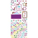 Nickelodeon Dora Explorer Self Stick Photo Frame Decor Kit by Blue Mountain Wallcoverings