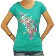 Womens Roxy Summer 09 Graphic Design Short Sleeve Top Blouse - Medium