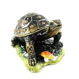 Coffret &agrave; Bijoux "Grenouille" Vert orange