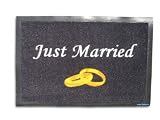 Eigenschaften Geschenkbox GmbH  / Hochzeitsgeschenk Fußmatte Just Married