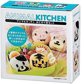 Animal Kitchen Onigiri Rice Ball Mold Set From Japan