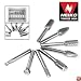 Neiko Tools 8 piece Double Cut Carbide Rotary Burr Set