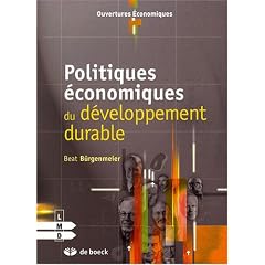Politiques �conomiques du d�veloppement durable
