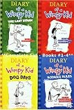 Diary of a Wimpy Kid, Books 1-4: Diary of a Wimpy Kid, Rodrick Rules, The Last Straw, and Dog Days