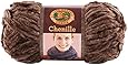 Lion Brand Yarn 531-126 Chenille Yarn, Brownstone