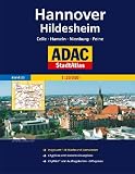 ADAC StadtAtlas Hannover, Hildesheim 1:20.000 mit Celle, Hameln, Nienburg, Peine: Celle, Hameln, Nienburg, Peine - Insgesamt 138 St&auml;dte und .. - CityPilot und Ausflugskarten - GPSgenau - ADAC Kartografie