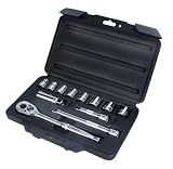 Pro-Grade 19306 12-Piece 3/8-Inch Driver Metric Socket Set