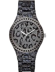 GUESS Womens U0015L1 Sporty Animal Trend Leopard-Print Watch