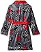 Star Wars Boys' Big Boys' Darth Vader Luxe Plush Robe, Gray, 8