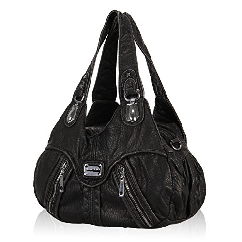 Hynes Victory Hobo Vintage Vegan Leather Woman Shoulder Bag