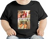 Thirsty Swag Babe オーガニックベビーTシャツ 12 - 18 Months