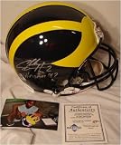 Charles Woodson Autographed Helmet - Fs Proline Michigan