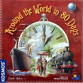 Family Board Games Around the World in 80 Days by Rio Grande Games