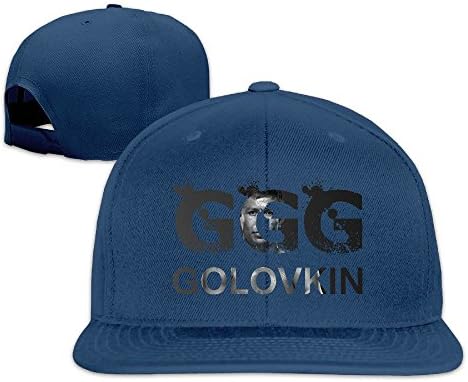 HEIYALA Gennady Golovkin GGG Boxing Fitted Flat Brim Baseball Cap Hat