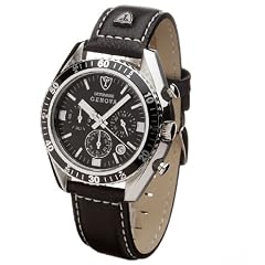 Detomaso Classic Herren-Armbanduhr GENOVA Edelstahl / schwarz SL1592C-BK