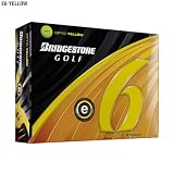 Bridgestone E6 Optic Yellow Golf Balls, 1 Dozen (2011 Model)