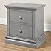 Westwood Design Pine Ridge/Stone Harbor 2 Drawer Nightstand, Cashew