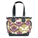 JJ Cole Norah Diaper Bag, Boysenberry Fleur