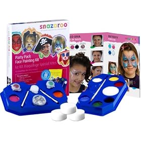Snazaroo - Face Paints - Party Pack Face Painting Kit