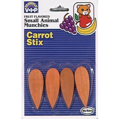 HAMSTER CARROT CHEW STIX / 4 PACK