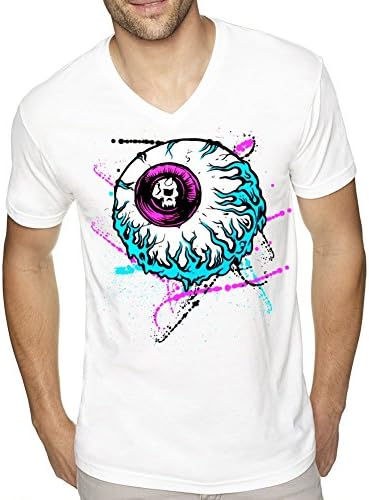 The Personalized Customized Poly Cotton Trend White mishka Men T-Shirt