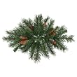 32" Cheyenne Pine Artificial Christmas Door Swag with Pine Cones - Unlit