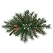 32" Cheyenne Pine Artificial Christmas Door Swag with Pine Cones - Unlit
