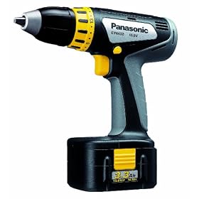 Panasonic EY6432GQKW 15.6-Volt NiMH 1/2-Inch Cordless Drill/Driver Kit