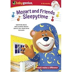 Baby Genius Mozart & Sleepytime Friends w bonus Music CD by 