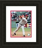 Los Angeles Angels Framed Ervin Santana Photo 15 X 18 - Black