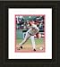Los Angeles Angels Framed Ervin Santana Photo 15 X 18 - Black