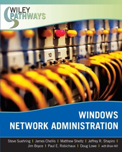 Wiley Pathways Windows Network Administration 0470101911 pdf