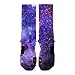 HoopSwagg Deep Space Galaxy Custom Nike Elite Socks Small