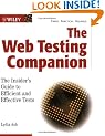 The Web Testing Companion: The Insider's Guide to Efficient and Effective Tests