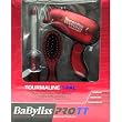 Babyliss Pro 5000 Tourmaline T-PAC 800 Watt Travel Dryer with Iron & Brush