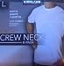 Kirkland Men's Crew Neck White T-shirts (Size: Large /Pack of 6)