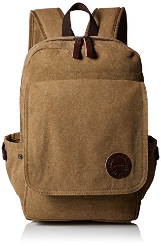Zebella vintage canvas laptop backpack school rucksack weekender …