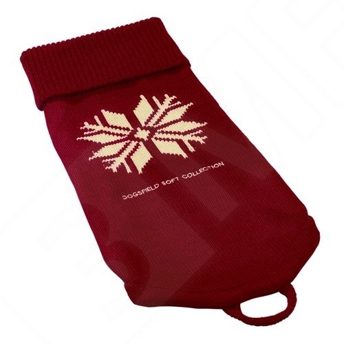 Hunter 43649 Hundepullover Snow Gr. 40, rot Preisvergleich