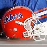 Riddell Florida Gators Authentic Game-Worn Closed-Cage Football Helmet- ------