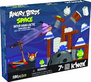 Angry Birds - Set construcción Inter-Ham-Lactic, 184 piezas (Fábrica de Juguetes 41006)