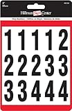 The Hillman Group 842284 Numbers Kit, Black/White, 2-Inch