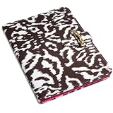 Diane von Furstenberg Kasi Canvas Clutch for Kindle (Fits 6" Display, 2nd Generation Kindle) Ikat Choco Print
