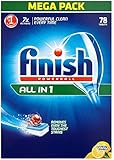 Finish All In One Lemon Sparkle 78 Dishwasher Tablets