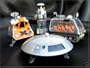 Lost In Space Die Cast Metal Vehicles Robot Space Pod Chariot and the Jupiter 2